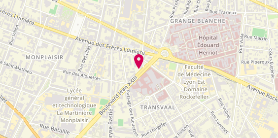 Plan de Selbois, 6 Boulevard Jean Xxiii, 69008 Lyon