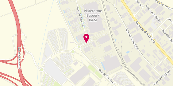 Plan de Les Charpentes du Centre Nicolas Gellet et Maisons Bois Auvergnates, Zone Industrielle du Bois Joli
Zone Industrielle, 63800 Cournon-d'Auvergne