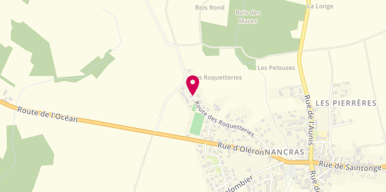 Plan de JOUBERT David, 15 Route Roquetteries, 17600 Nancras
