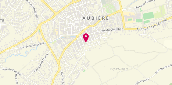 Plan de Chauvin Denis, 4 Rue Paradis, 63170 Aubière
