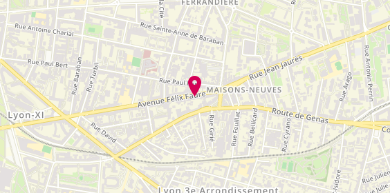 Plan de Diffusion Menuiseries Fermetures, et 230
228 Avenue Felix Faure, 69003 Lyon