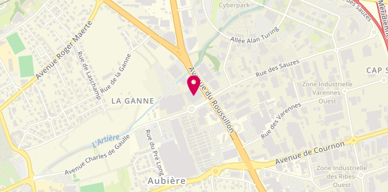 Plan de Menuiseries Lapeyre, 6 avenue du Roussillon, 63170 Aubière