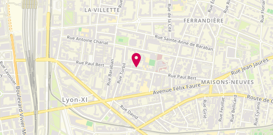 Plan de Barat Renov, 281 Rue Paul Bert, 69003 Lyon