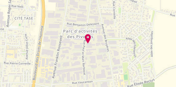 Plan de Perrier Constructeur, 55 Rue Paul et Marc Barbezat, 69150 Décines-Charpieu