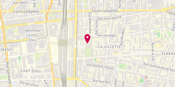 Plan de Excel Menuiseries, 27 Rue Maurice Flandin, 69003 Lyon