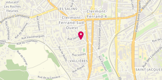 Plan de EURL Horizon, 3 Rue Jean l'Olagne, 63000 Clermont-Ferrand