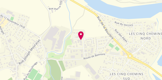 Plan de F.S.V Menuiserie, Zone Artisanale du Revorchon
1 Rue de Vaucanson, 38230 Chavanoz