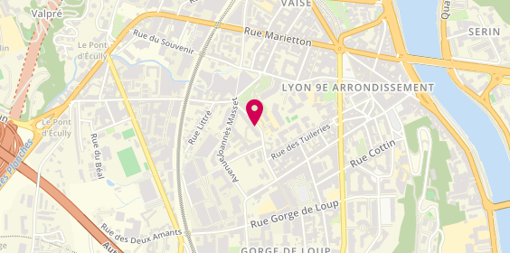 Plan de Abri ' Lux, 6 Rue Doct Horand, 69009 Lyon