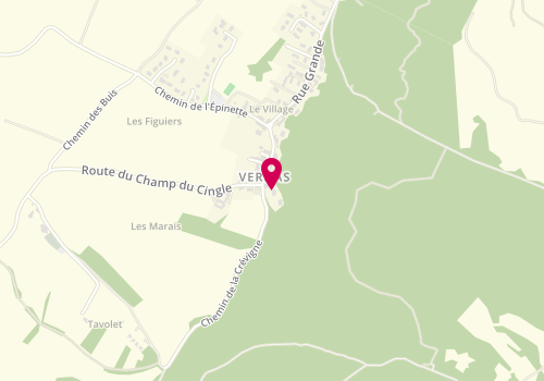 Plan de R.Agencement : Menuisier-Plaquiste, 1 Les Côtes, 38460 Vernas