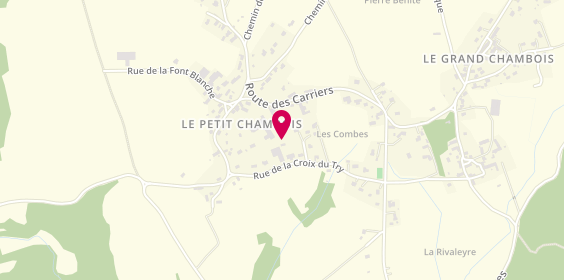 Plan de BF Menuiserie, Village Petit Chambois, 63230 Mazayes