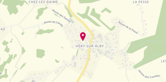 Plan de Mermillod Agencement Sur Mesure, 57 Route des Gaime, 74540 Héry-sur-Alby