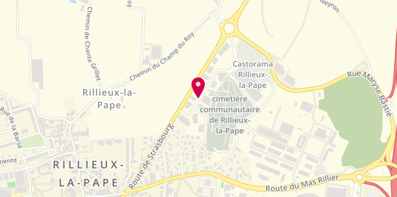 Plan de RIVIERE, Local 7 135 Rue Hélène Boucher, 69140 Rillieux-la-Pape