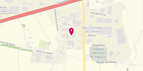 Plan de Axel Verrière Menuiserie, 259 Rue des Chartinières, 01120 Dagneux