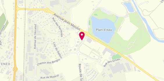 Plan de Techniwood, Zone Artisanale Rumilly Sud Route Saint Félix, 74150 Rumilly