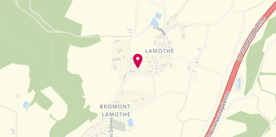 Plan de Ajt Menuiserie, Lieu-Dit Lamothe, 63230 Bromont-Lamothe