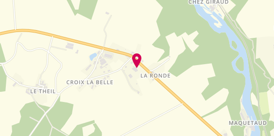 Plan de Borderie Serrurerie Metallerie, La Ronde, 87400 Saint-Léonard-de-Noblat