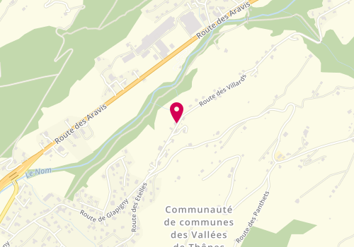 Plan de CROSSET PERROTIN GILLES, 13 Route Villards, 74230 Thônes