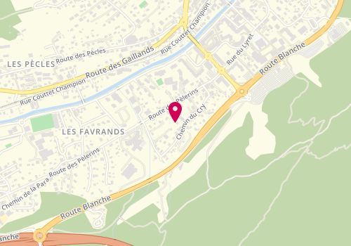Plan de Bijoux Biz'art, 244 chemin du Cry, 74400 Chamonix-Mont-Blanc