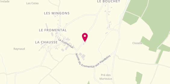 Plan de COUCHARD Construction Bois, Le Fromental, 63410 Manzat
