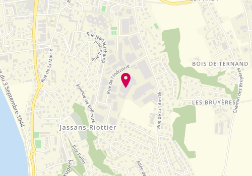 Plan de Atelier GATY, 261 Rue de l'Industrie, 01480 Jassans-Riottier