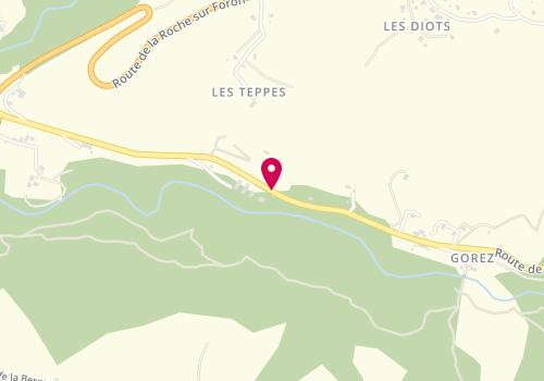 Plan de Bouvard Laurent Menuiserie, 854 Route Filliere, 74570 Groisy