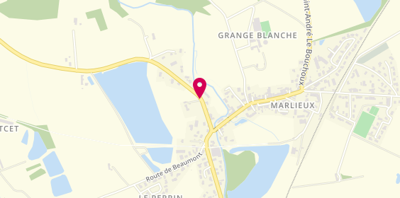 Plan de Belouzard Menuiserie, 151 Route Chatillon, 01240 Marlieux