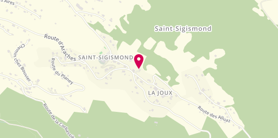 Plan de At Home Bois, 1 Route de la Joux, 74300 Saint-Sigismond