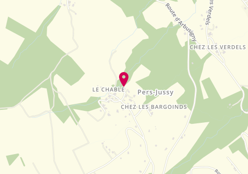 Plan de BALLANFAT Ludovic, 290 Route Chable, 74930 Pers-Jussy
