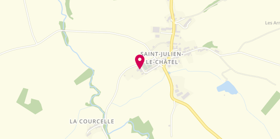 Plan de Entreprise Migat Fils, 3 place des Anciennes Douves, 23130 Saint-Julien-le-Châtel