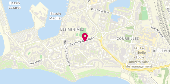 Plan de Menuiserie Colemyn, 10 Rue Jean Perrin, 17000 La Rochelle
