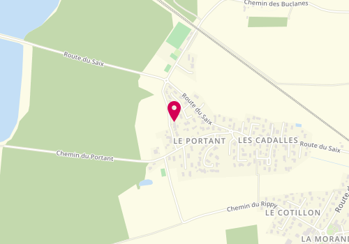 Plan de Lacombe Menuiserie Poses, 138 chemin de la Forêt, 01240 Certines