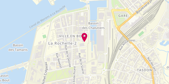 Plan de Mediane art menuiserie, 30 Rue Sénac de Meilhan, 17000 La Rochelle