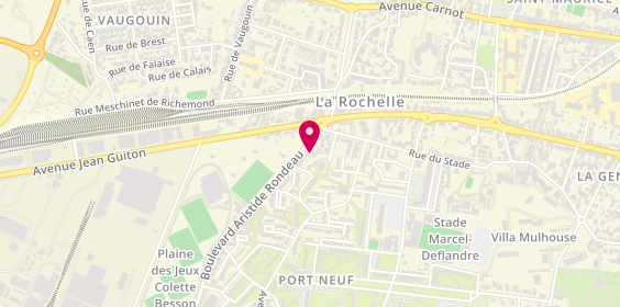 Plan de La Rochelle Miroiterie, 15 Bis Boulevard Aristide Rondeau, 17000 La Rochelle