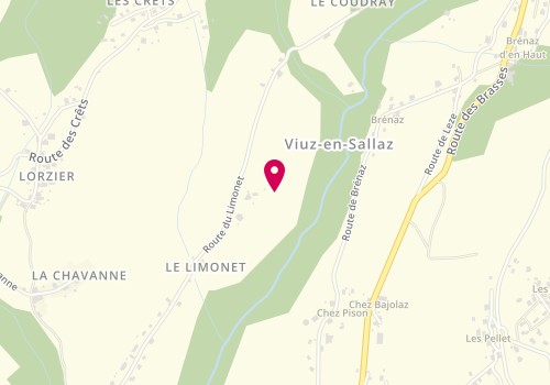 Plan de FEIGE Gilbert, 1781 Route des Brasses, 74250 Viuz-en-Sallaz
