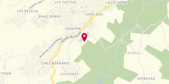 Plan de Agencement GRIVAZ Alain, 126 Route de la Vignette, 74490 Onnion