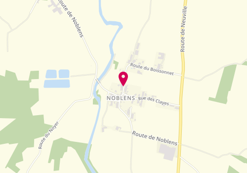 Plan de Menuiserie Guillaume FAVIER, 484 Route Duboissonnet, 01250 Villereversure