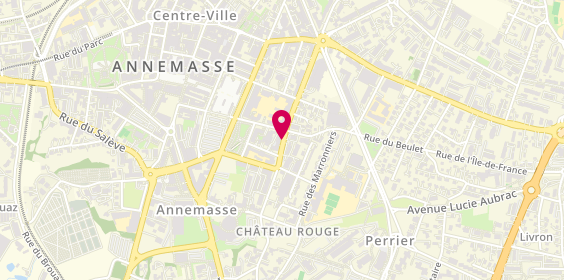 Plan de Slmef - Habitat Services, 2 Rue Petit Malbrande, 74100 Annemasse