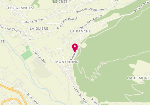 Plan de LANVERS Olivier, 230 Vieille Vieille Route, 74110 Montriond