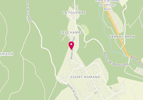 Plan de Auvalp Bois, 251 Route des Champs, 74110 Essert-Romand
