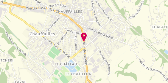 Plan de Batijournay, 9 Rue de Verdun, 71170 Chauffailles