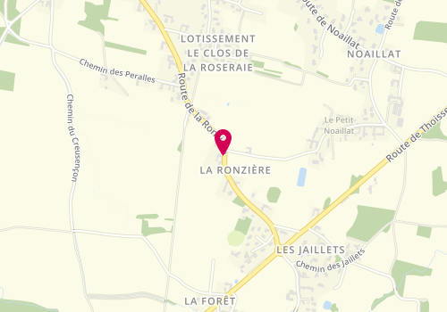 Plan de Menuiserie Flament, 618 Lieu-Dit Ronzière, 01290 Cormoranche-sur-Saône