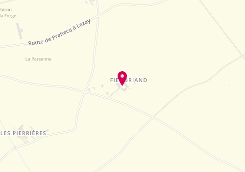 Plan de 7OP Menuiserie, Lieu-Dit Fief Briand, 79370 Sainte-Blandine