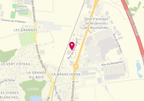 Plan de Rollet SAS, Zone Industrielle Mollards
371 Rue de Bourgogne, 71680 Crêches-sur-Saône