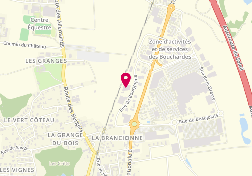 Plan de Menuiserie Mâconnaise, 405 Rue de Bourgogne, 71680 Crêches-sur-Saône