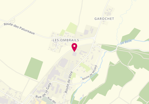 Plan de POUGNAND-Charpentier, 65 Route de Vitre, 79370 Celles-sur-Belle