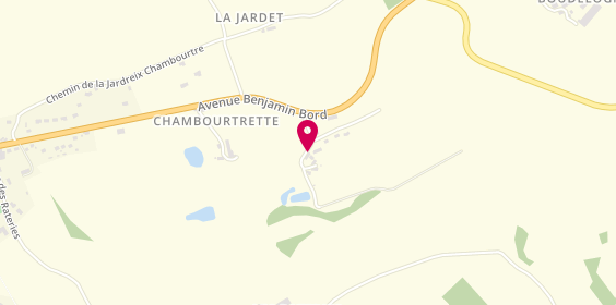 Plan de JOUHANNET Jean-Michel, 45 Lieu-Dit Chambourtrette Route Aigurande, 23800 Villard