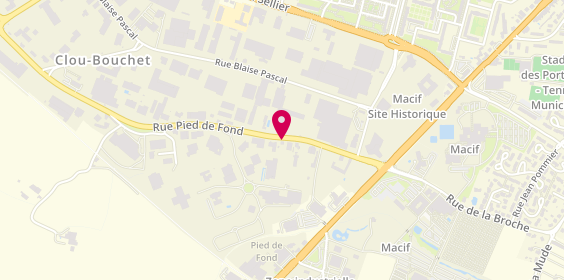 Plan de Air-Mat, Zone Industrielle Saint Liguaire
21 Rue de Pied de Fond, 79000 Niort