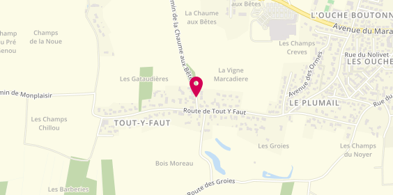 Plan de Magalhaes Philippe, 11 Route Chaume Aux Bêtes, 79460 Magné