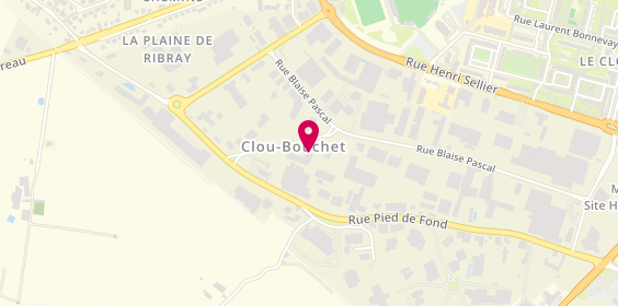 Plan de Ridoret Menuiserie - Niort, 5 Rue Paul Sabatier, 79000 Niort