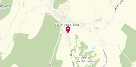Plan de GROSTABUSSIAT Freddy, Lieu-Dit Croix Rouge, 39310 Les Moussières